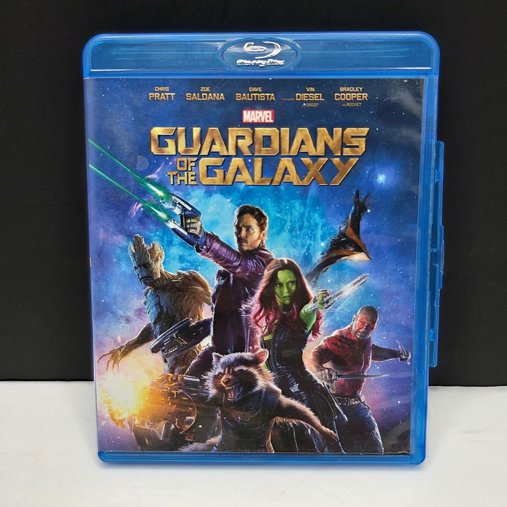 Marvel Guardians of the Galaxy Blu-ray Movie Chris Pratt MCU Sci-Fi Action DVD5